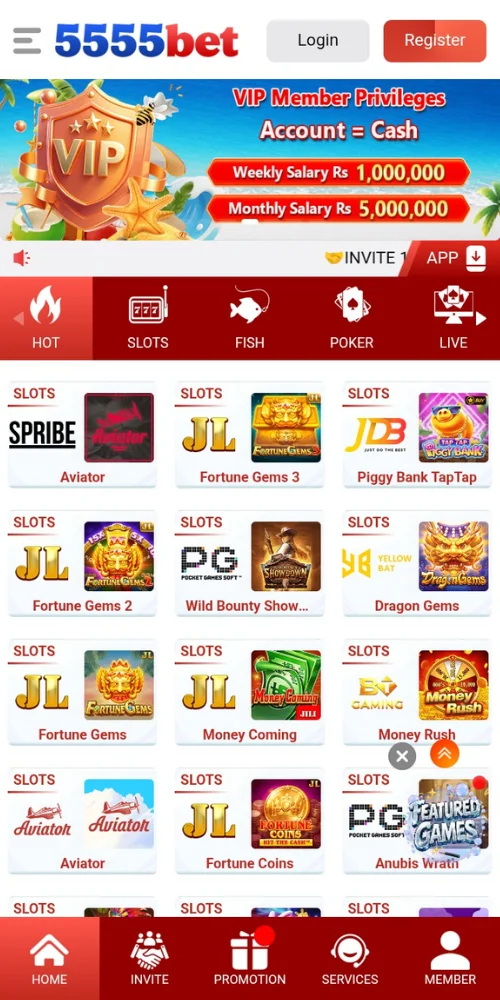 5555Bet Game